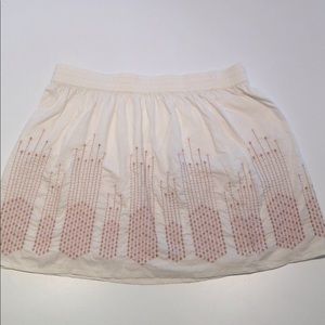 Gap embroidered skirt